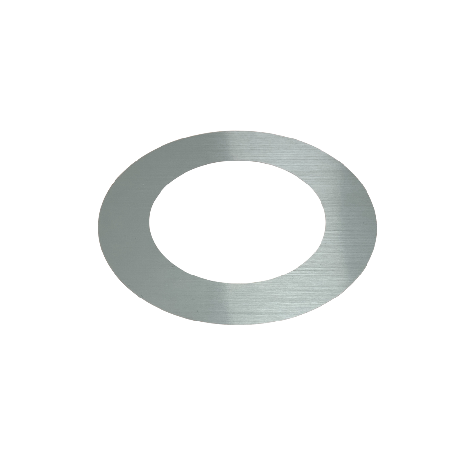 Red Bass Drum O / Port Hole Ring: Red, Black or Silver