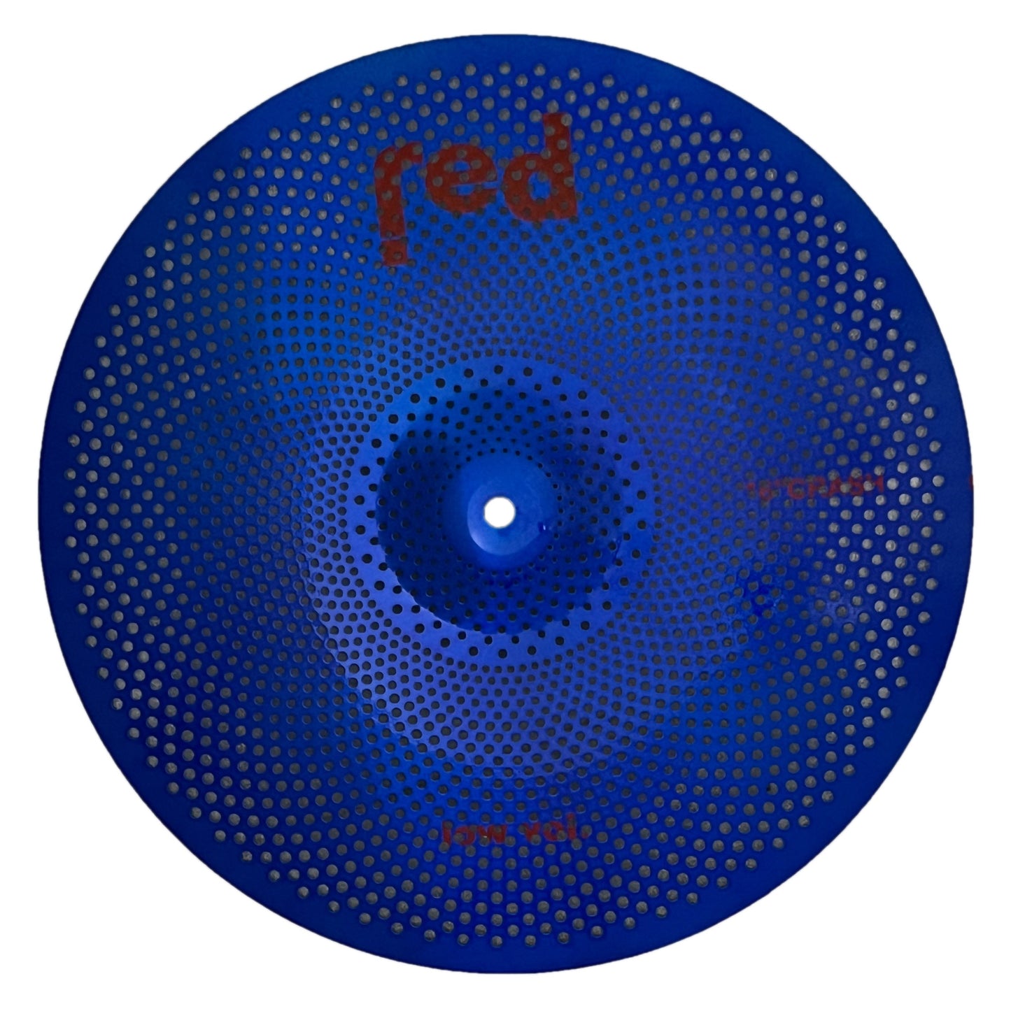 Low Volume 16" or 18" Crash Cymbal Multiple Colours