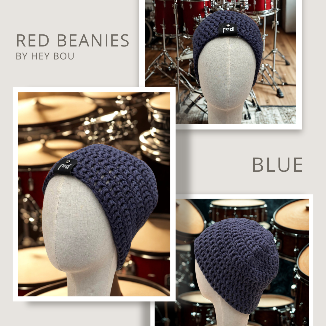 Handmade Beanies - Red For Your Head by Hey Bou
