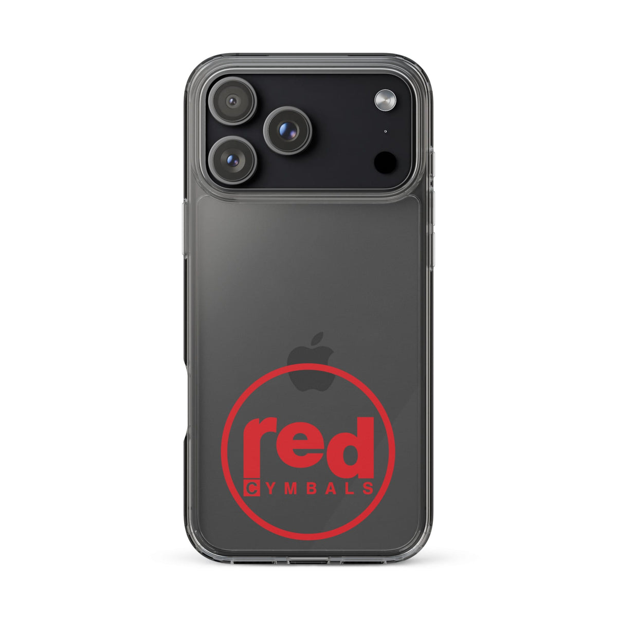 Red Cymbals Clear Case for iPhone® Clear Case for iPhone®