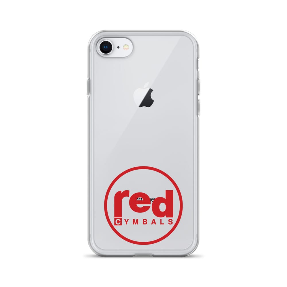 Red Cymbals Clear Case for iPhone® Clear Case for iPhone®