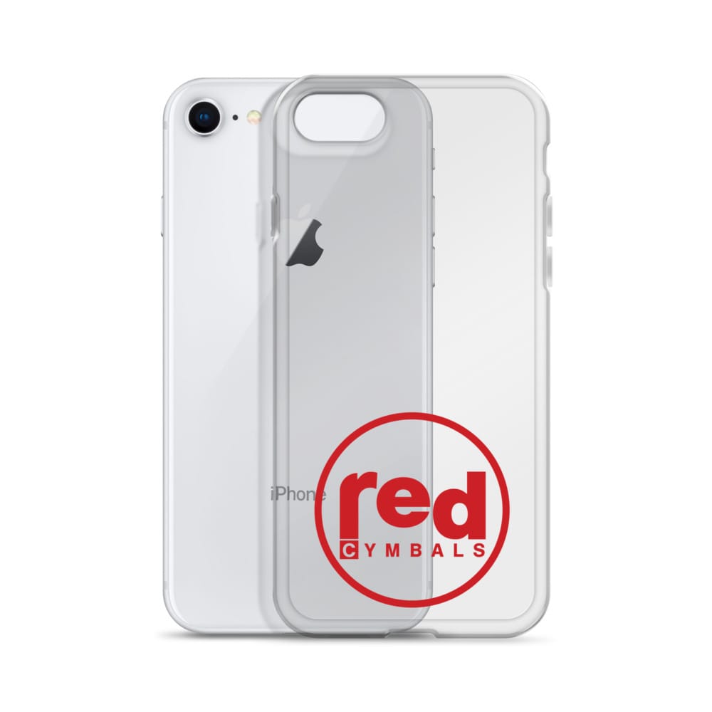 Red Cymbals Clear Case for iPhone® Clear Case for iPhone®