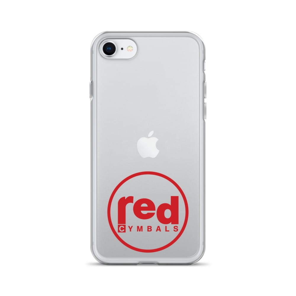 Red Cymbals Clear Case for iPhone® Clear Case for iPhone®