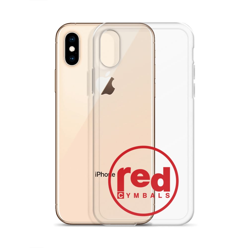 Red Cymbals Clear Case for iPhone® Clear Case for iPhone®