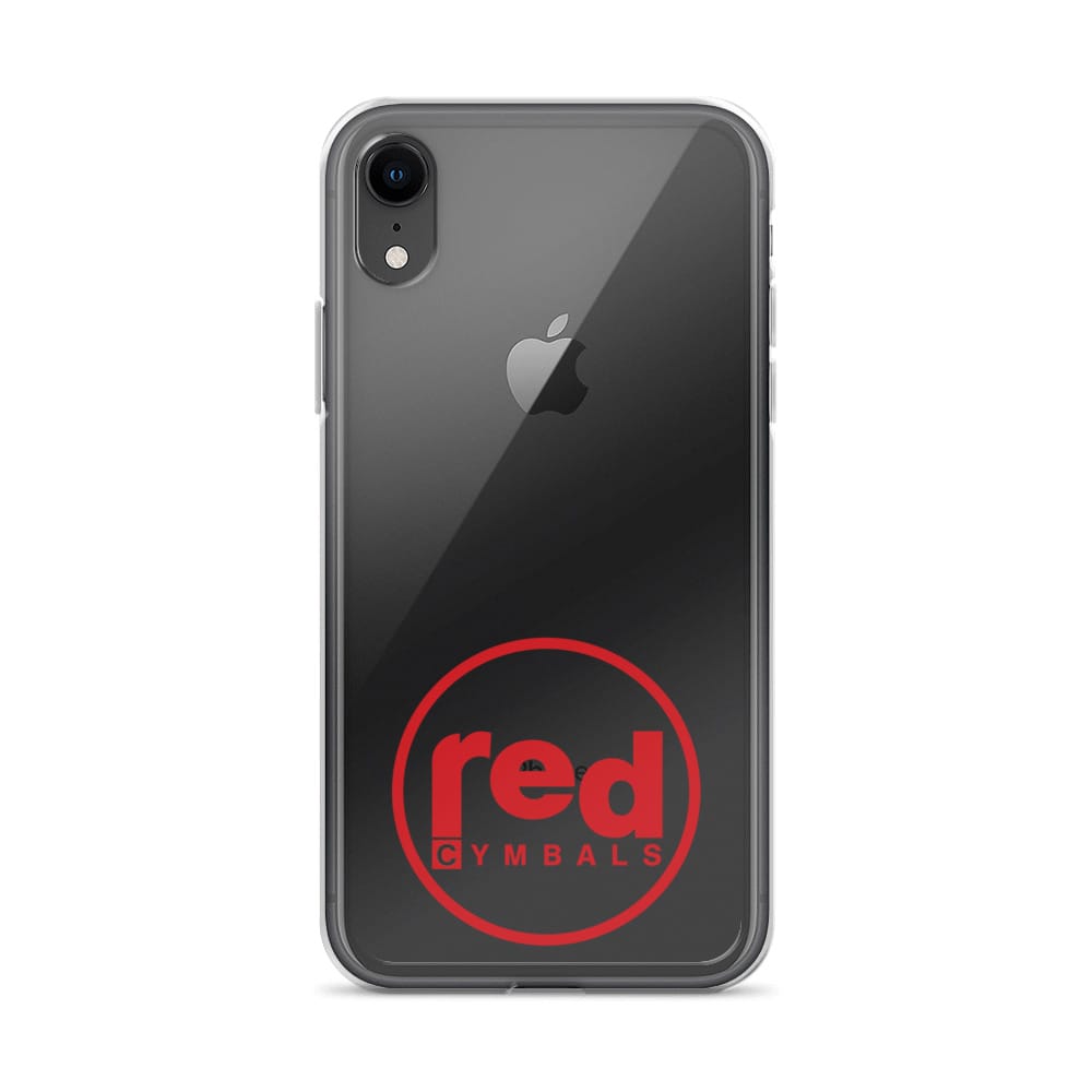 Red Cymbals Clear Case for iPhone® Clear Case for iPhone®