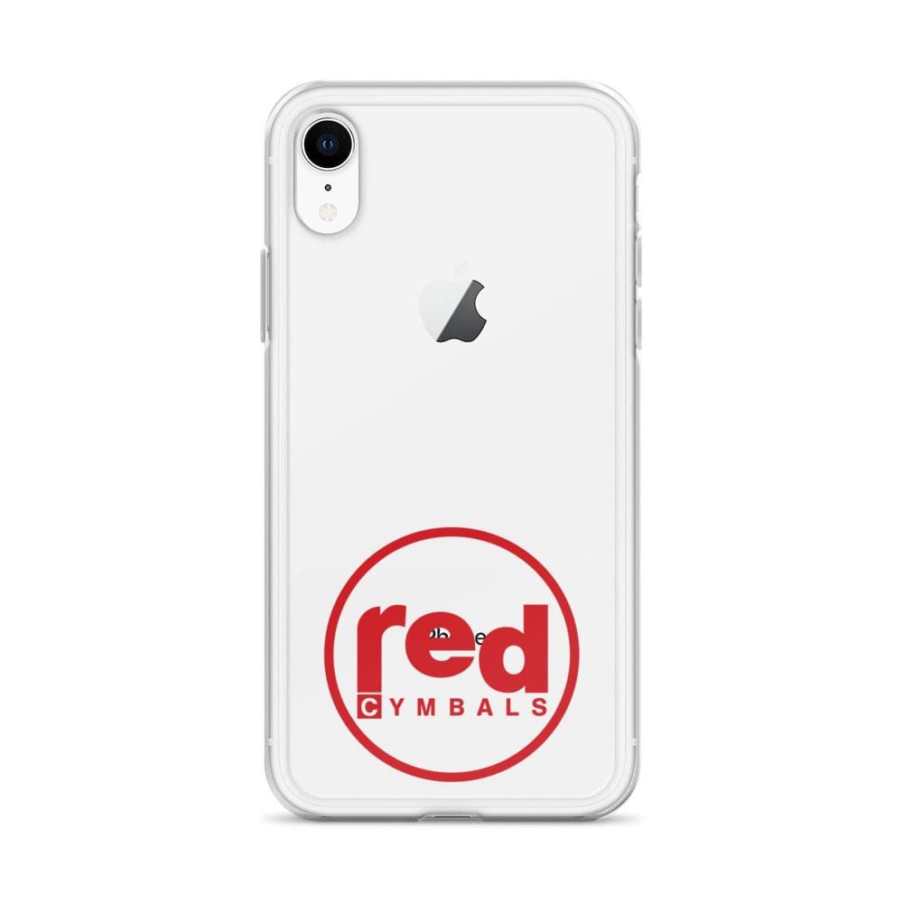 Red Cymbals Clear Case for iPhone® Clear Case for iPhone®