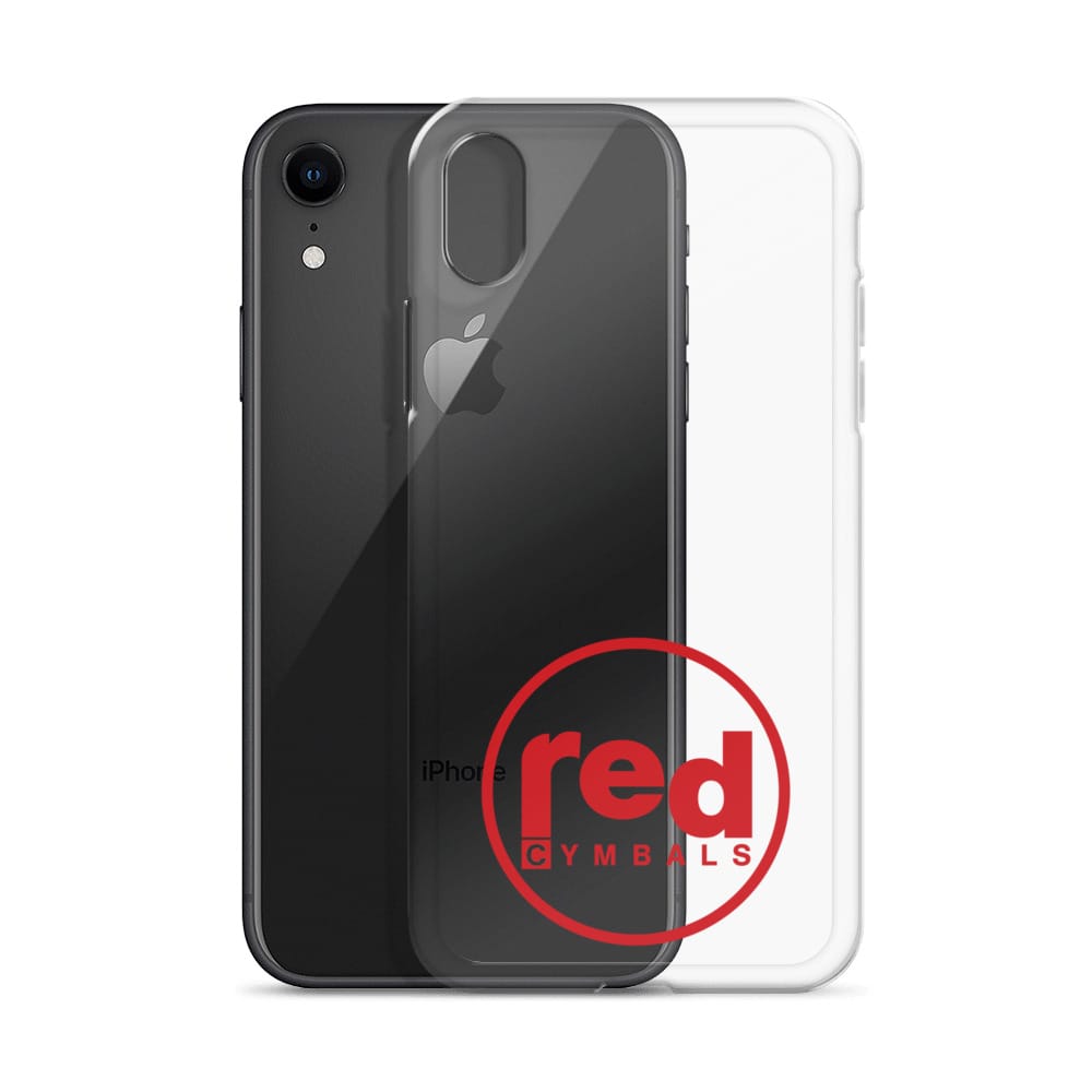 Red Cymbals Clear Case for iPhone® Clear Case for iPhone®