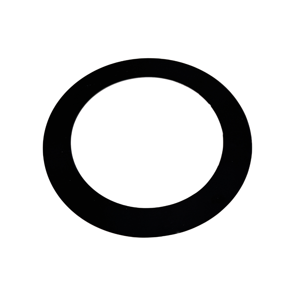 Red Bass Drum O / Port Hole Ring: Red, Black or Silver