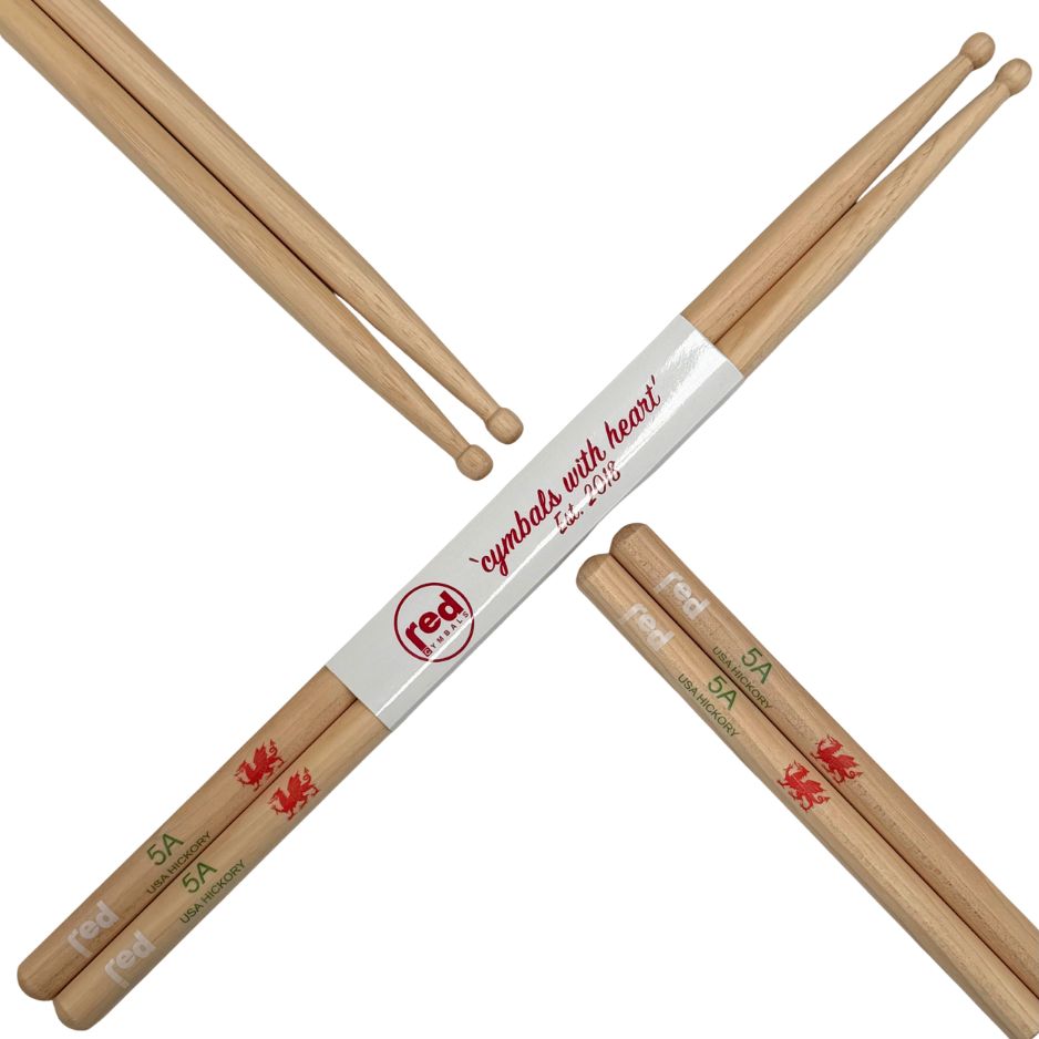Red Drumsticks Welsh Dragon Series