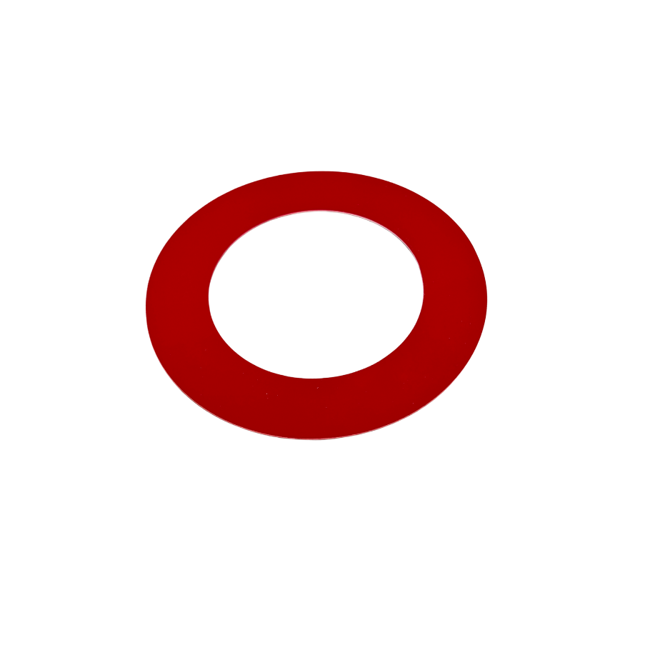 Red Bass Drum O / Port Hole Ring: Red, Black or Silver