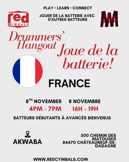 Red Drum Shed France flyer