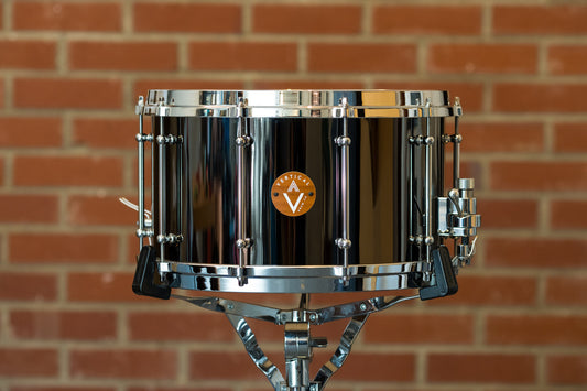 Vertical Drum Co. Vamp 8×14” Black Nickel/Brass Snare Drum