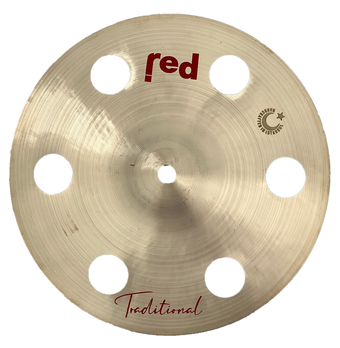 Red Cymbals Traditional Series fx Splash Cymbal Red Cymbals & Drum Co.